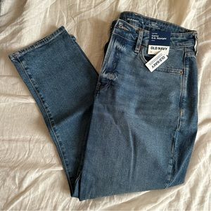 Old Navy Curvy High-Waisted OG Straight Ankle Jeans Woman’s Size 12